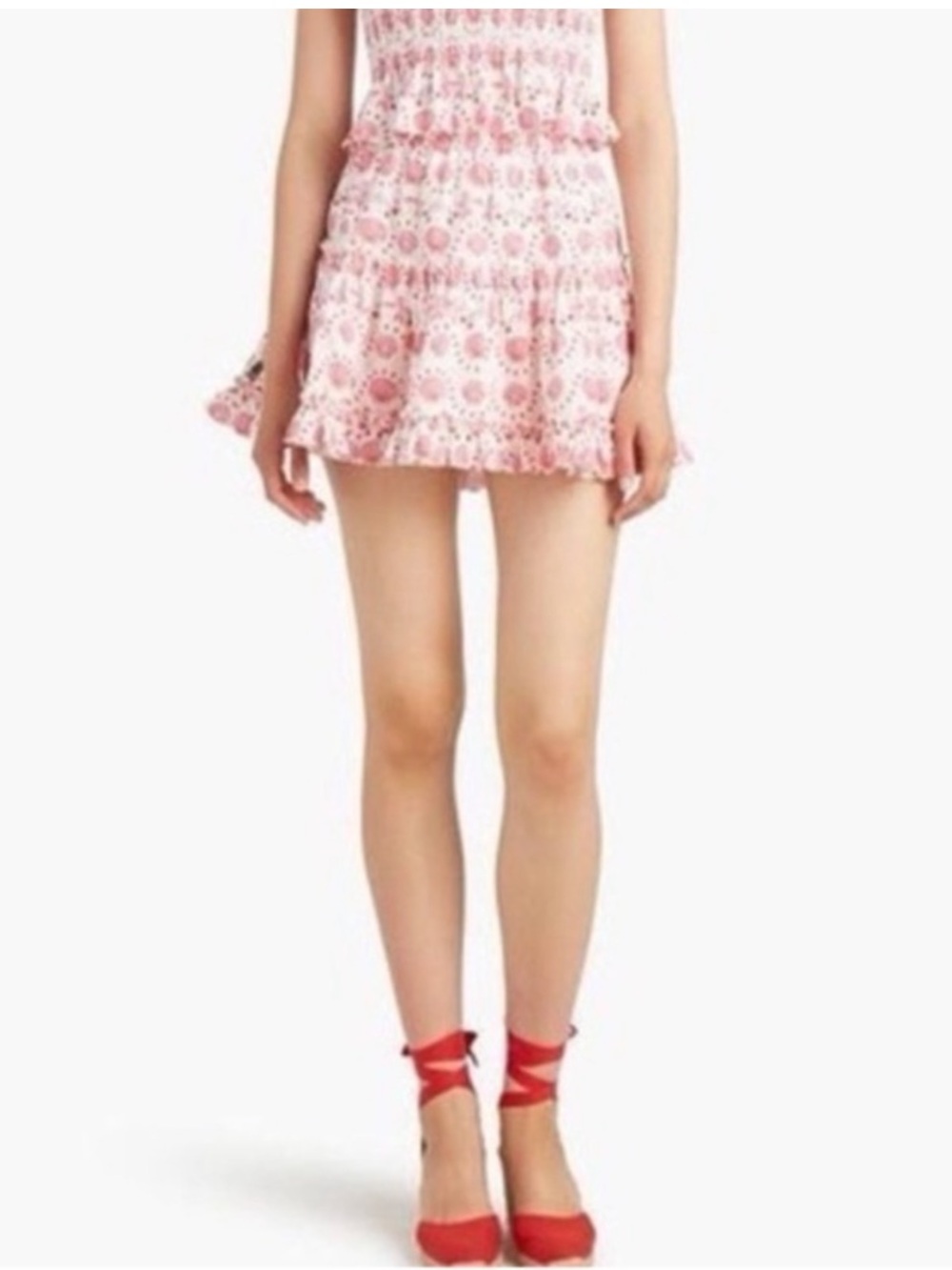 EUC Hill House Paz Skirt in Seashell Pink